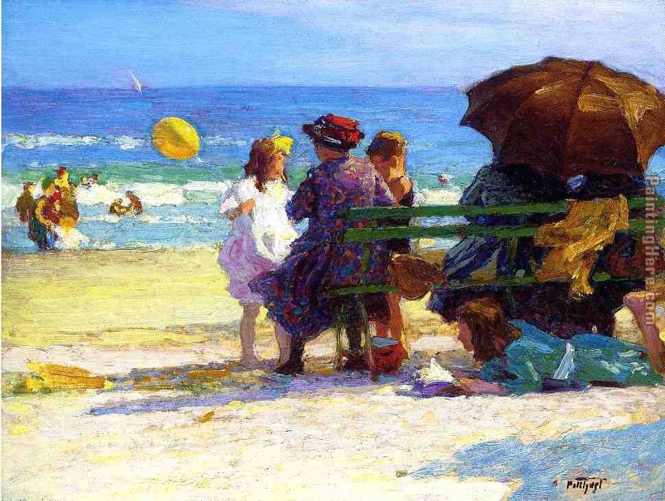 Edward Henry Potthast A Family Outing